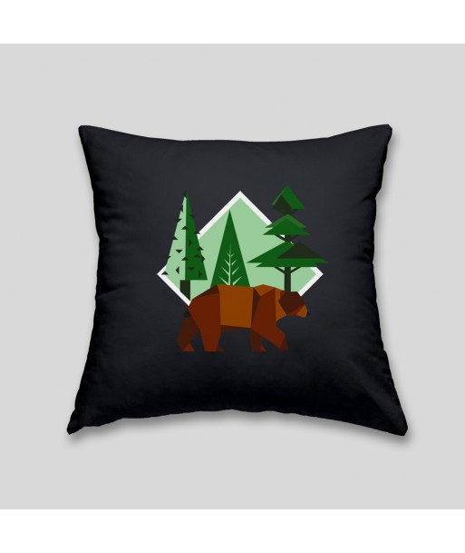 Coussin ours brun Coussin ours brun